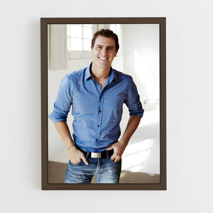 ap-albert rivera-1 cadre Bois foncé