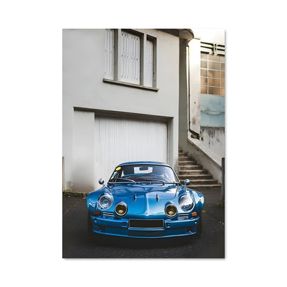 Poster Bleu Rêveur