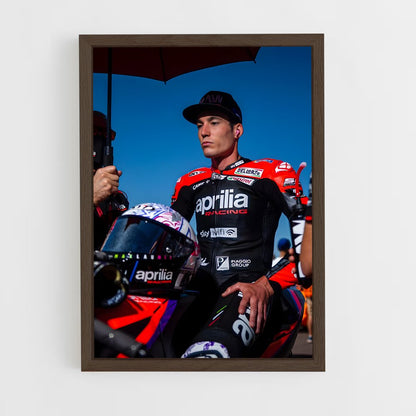 ap-aleix espargaro-4 cadre Bois foncé