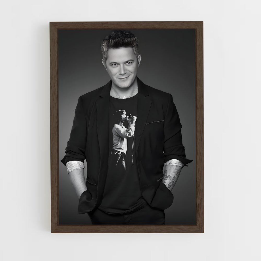 ap-alejandro sanz-6 cadre Bois foncé
