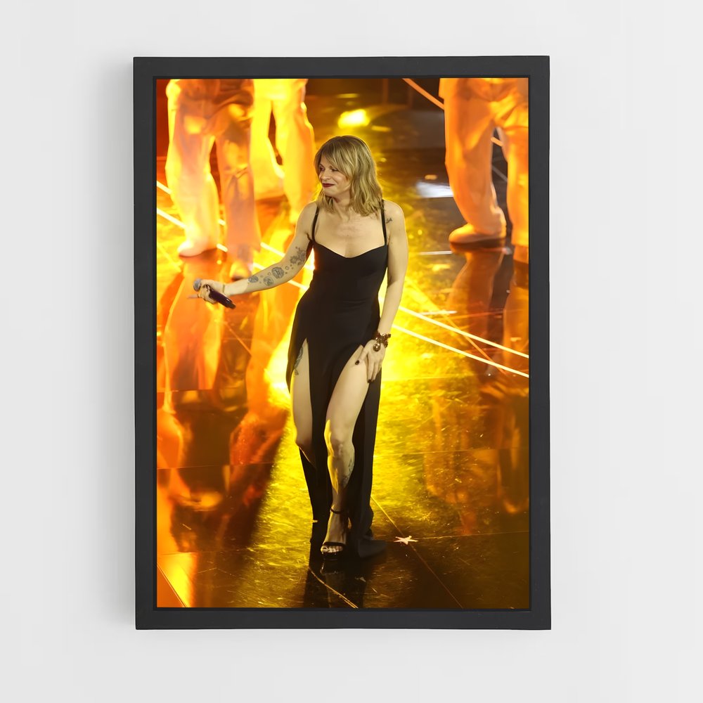 ap-alessandra amoroso-4 cadre Noir