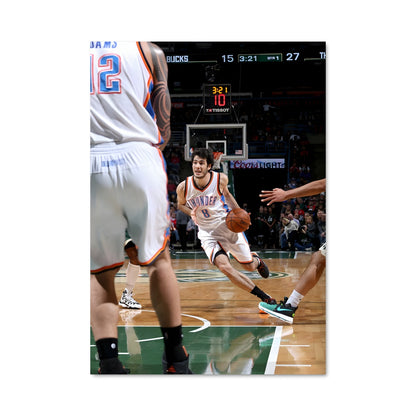 Poster Dribble Énergique