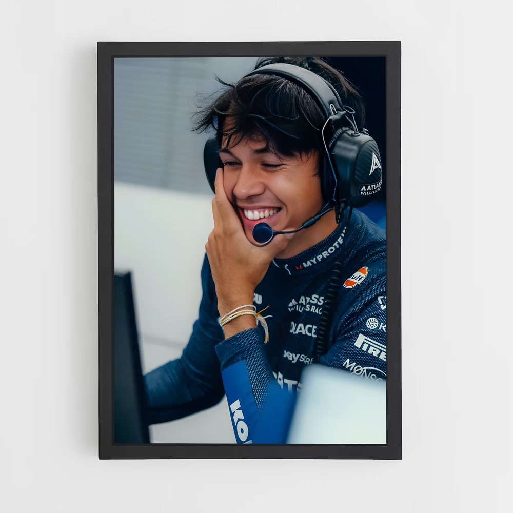 ap-alex albon-1 cadre Noir