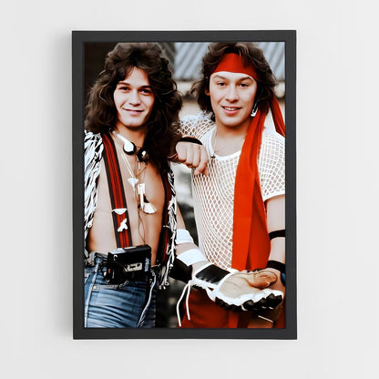 ap-alex van halen-4 cadre Noir