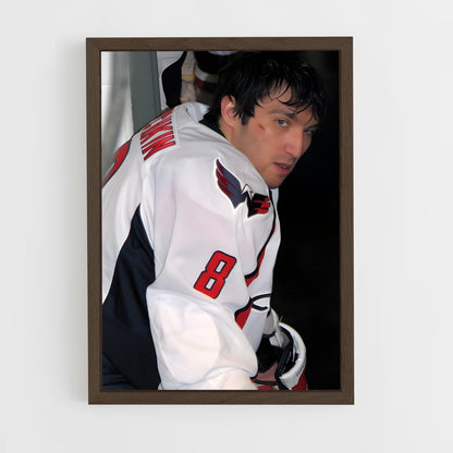 ap-alexander ovechkin-3 cadre Bois foncé