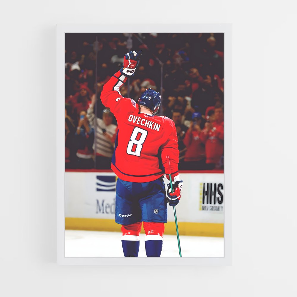 ap-alexander ovechkin-4 cadre Blanc