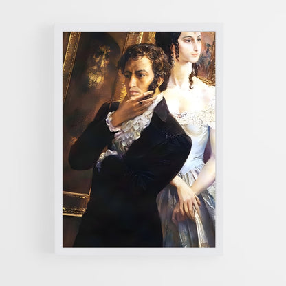 ap-alexander pushkin-2 cadre Blanc