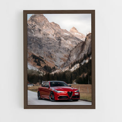 ap-alfa romeo-2 cadre Bois foncé