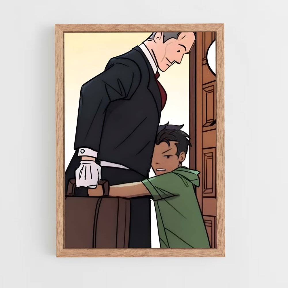 ap-alfred pennyworth-2 cadre Bois clair