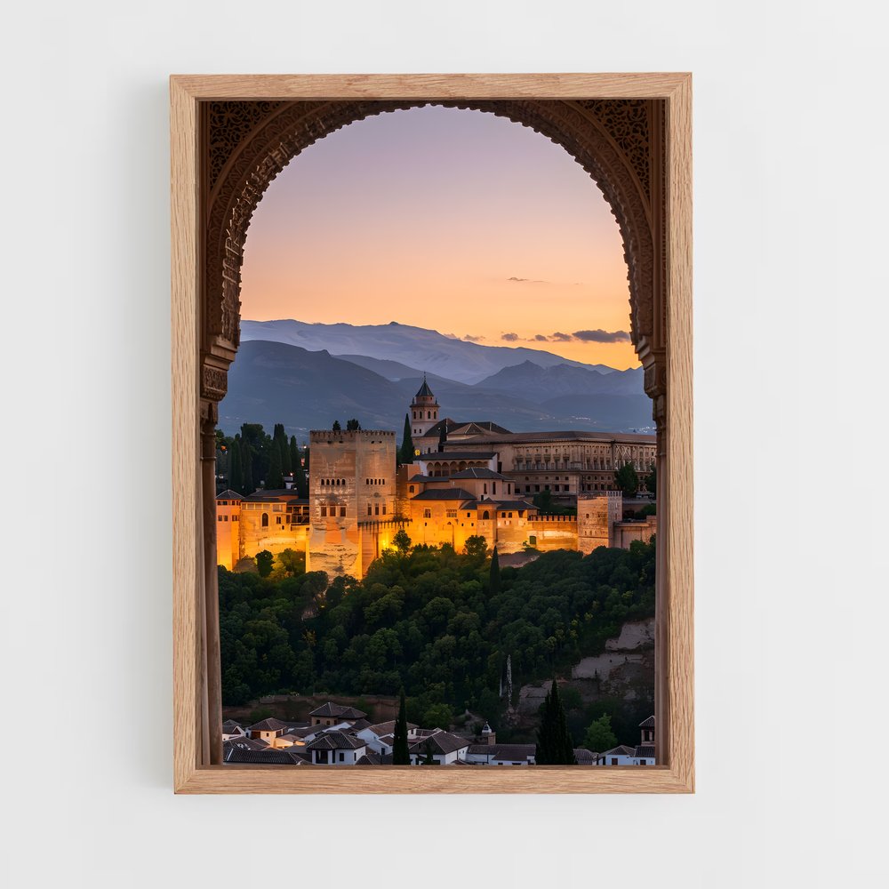 ap-alhambra-1 cadre Bois clair