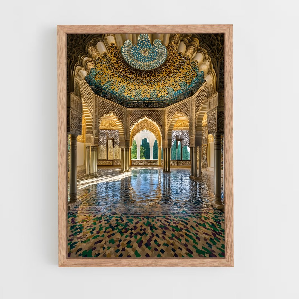 ap-alhambra-3 cadre Bois clair