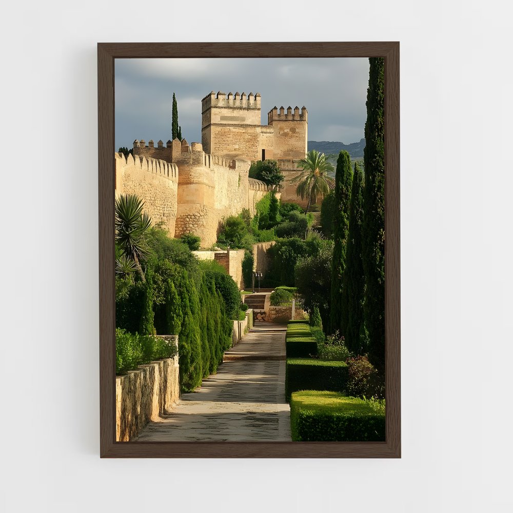 ap-alhambra-7 cadre Bois foncé