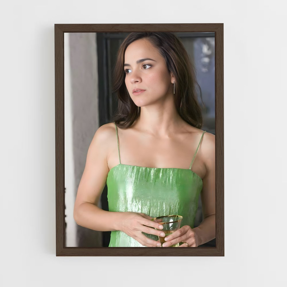 ap-alice braga-8 cadre Bois foncé