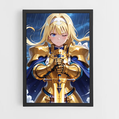 ap-alice sword art online-8 cadre Noir