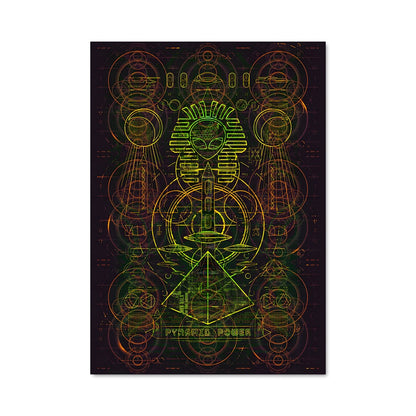 Poster Alien Glyphs