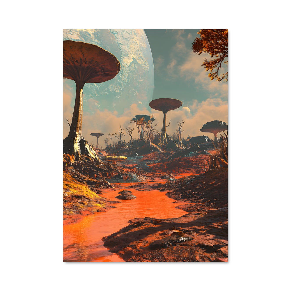 Poster Alien worlds 97337