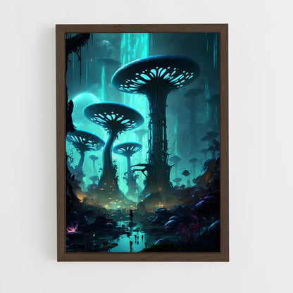 ap-alien worlds-11 cadre Bois foncé