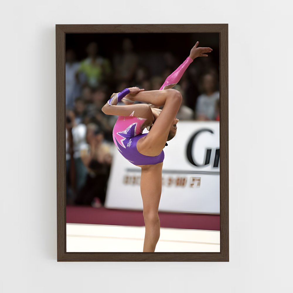 ap-alina kabaeva-2 cadre Bois foncé