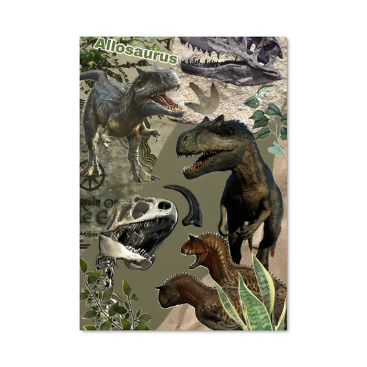 Poster Les Géants du Jurassique