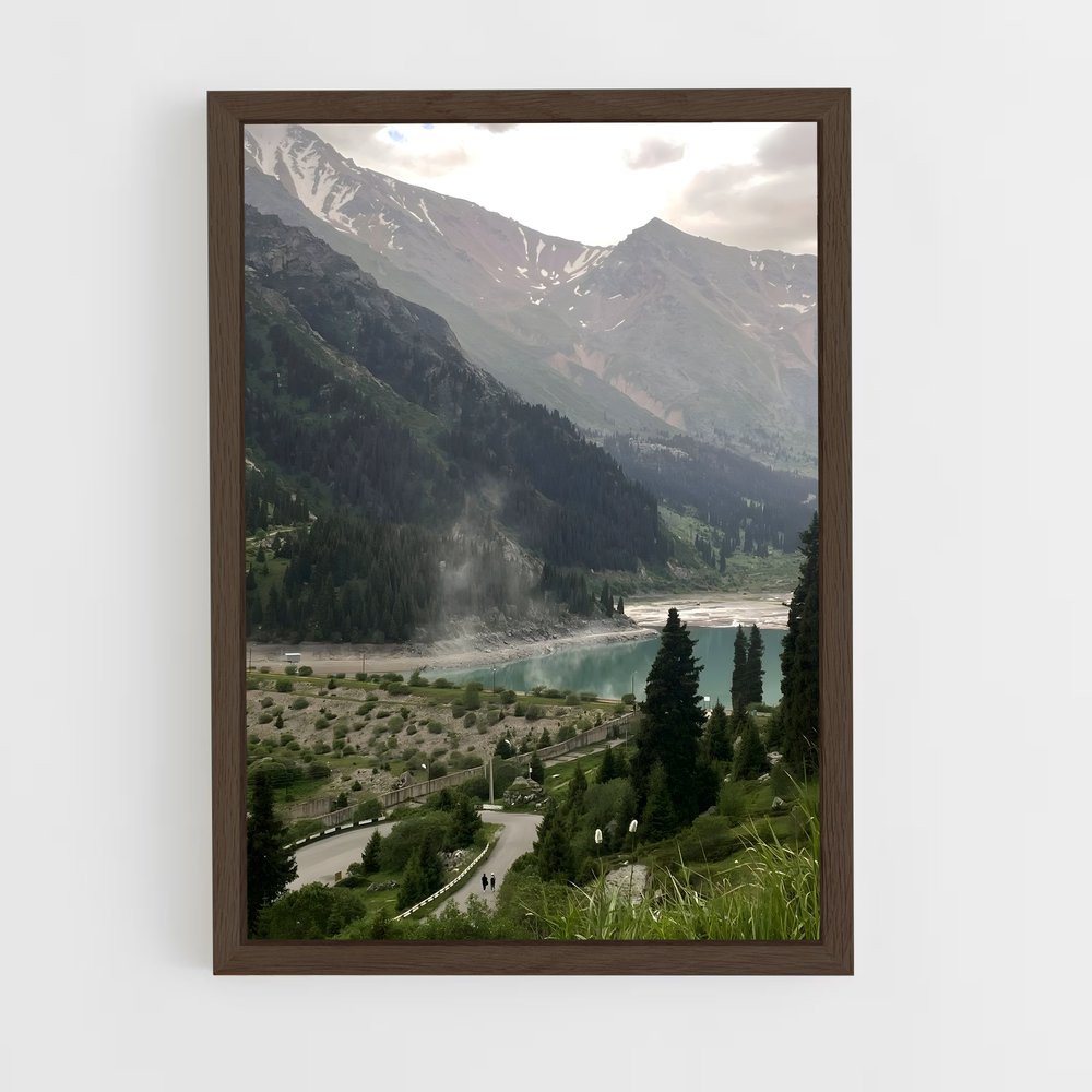 ap-almaty-11 cadre Bois foncé