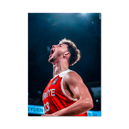 Poster Dunker en Rouge