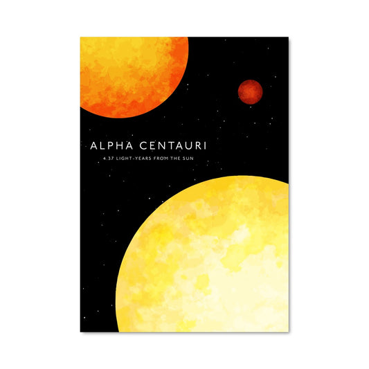 Poster Alpha centauri 97992