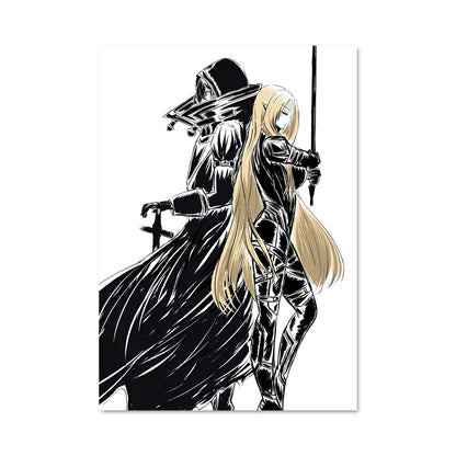 Poster Chevalier et Muse