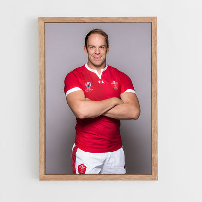 ap-alun wyn jones-1 cadre Bois clair