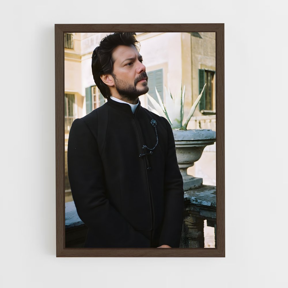 ap-alvaro morte-9 cadre Bois foncé