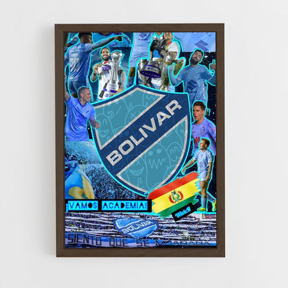 ap-always ready football club bolivia-1 cadre Bois foncé