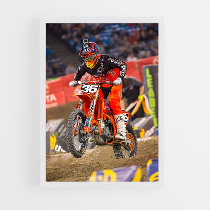 ap-ama motocross-4 cadre Blanc
