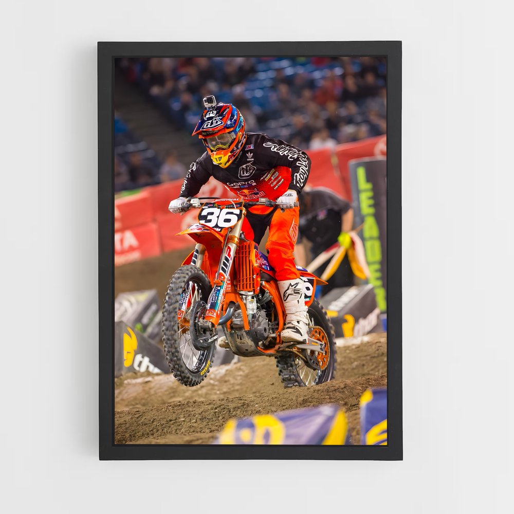 ap-ama motocross-4 cadre Noir