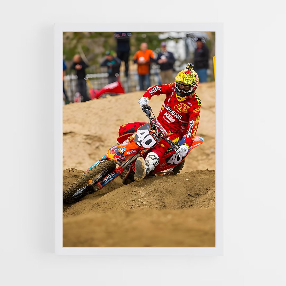 ap-ama motocross-5 cadre Blanc
