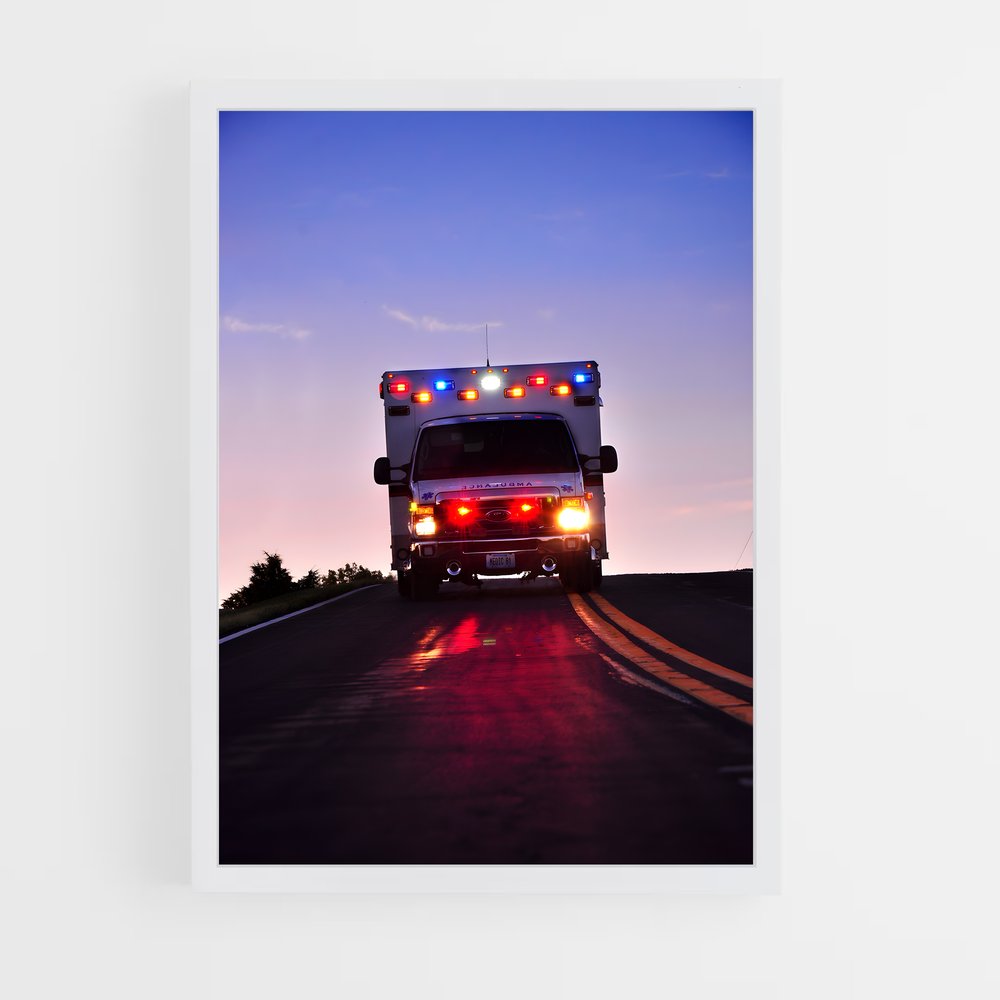 ap-ambulance-1 cadre Blanc