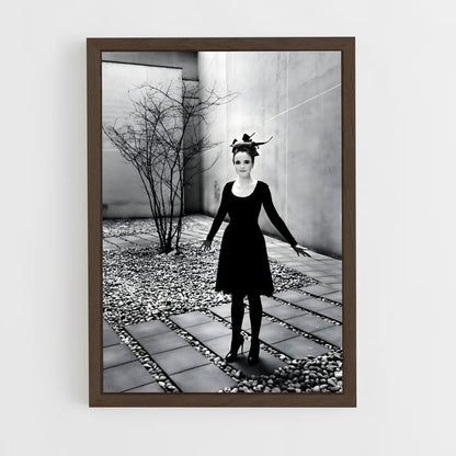 ap-amelie nothomb-1 cadre Bois foncé