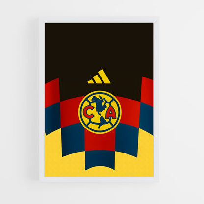 ap-america futebol clube-5 cadre Blanc