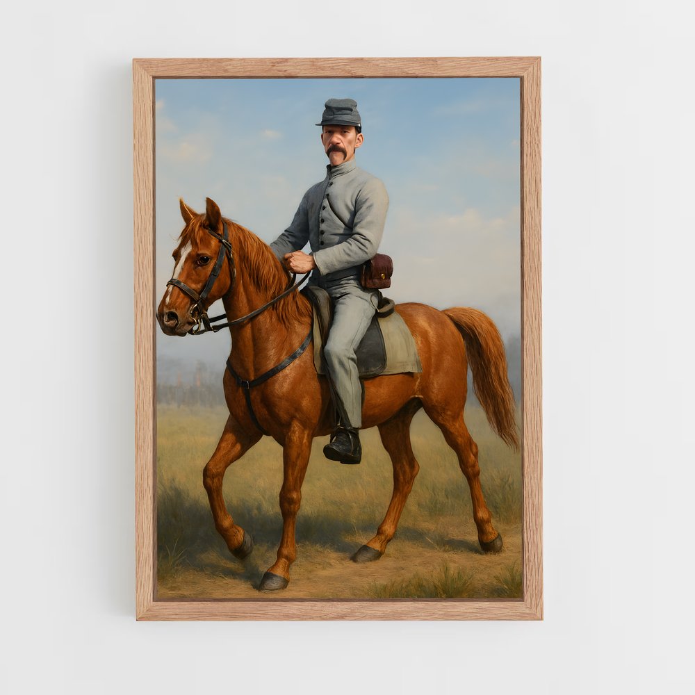 ap-american civil war-2 cadre Bois clair