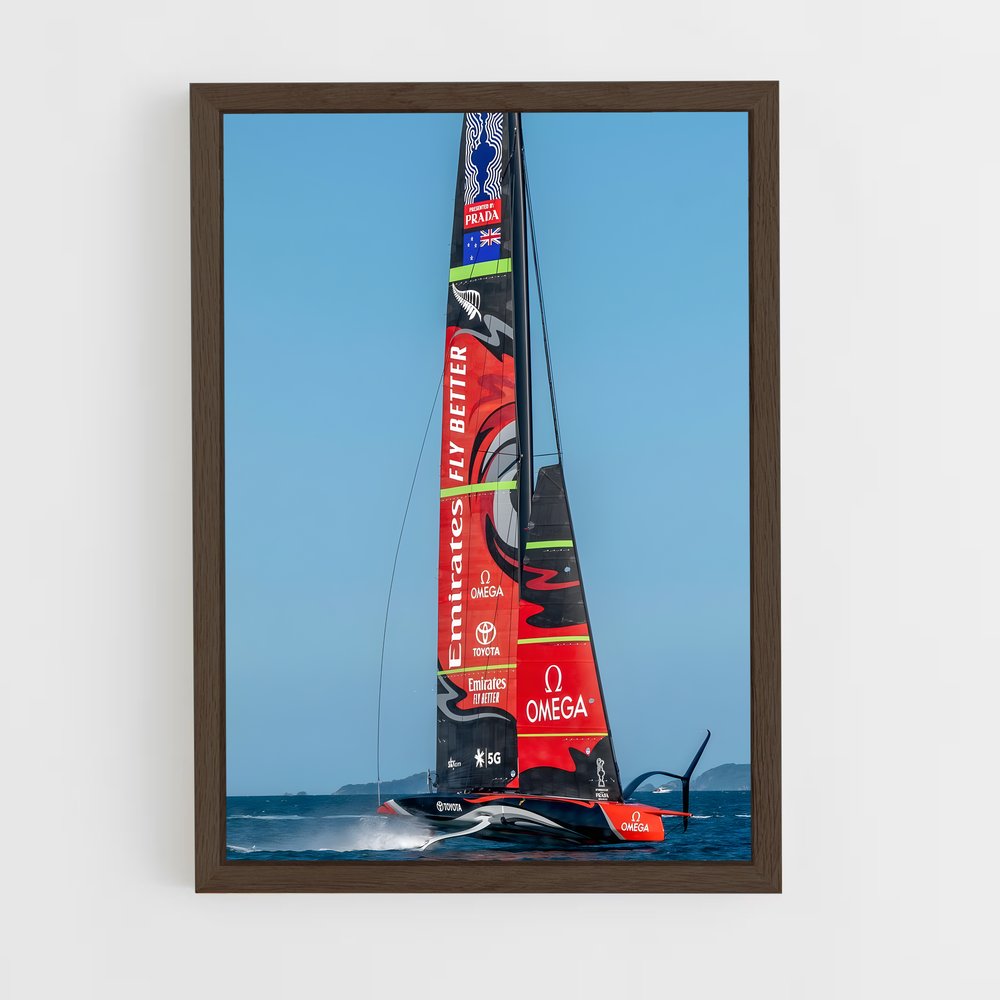 ap-americas cup-2 cadre Bois foncé