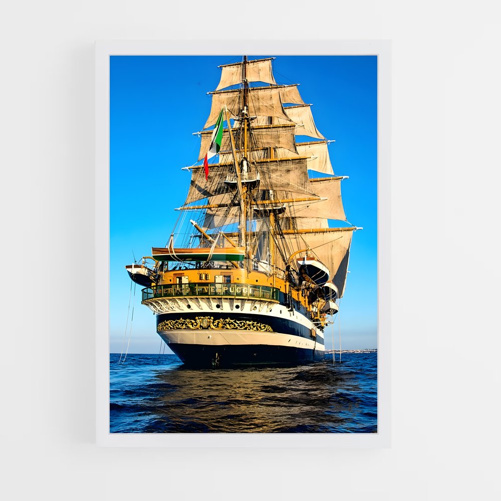 ap-amerigo vespucci-5 cadre Blanc