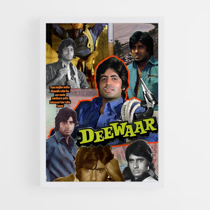 ap-amitabh bachchan-7 cadre Blanc