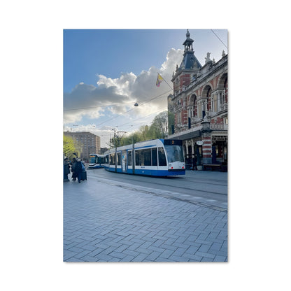 Poster Le Tram Bleu