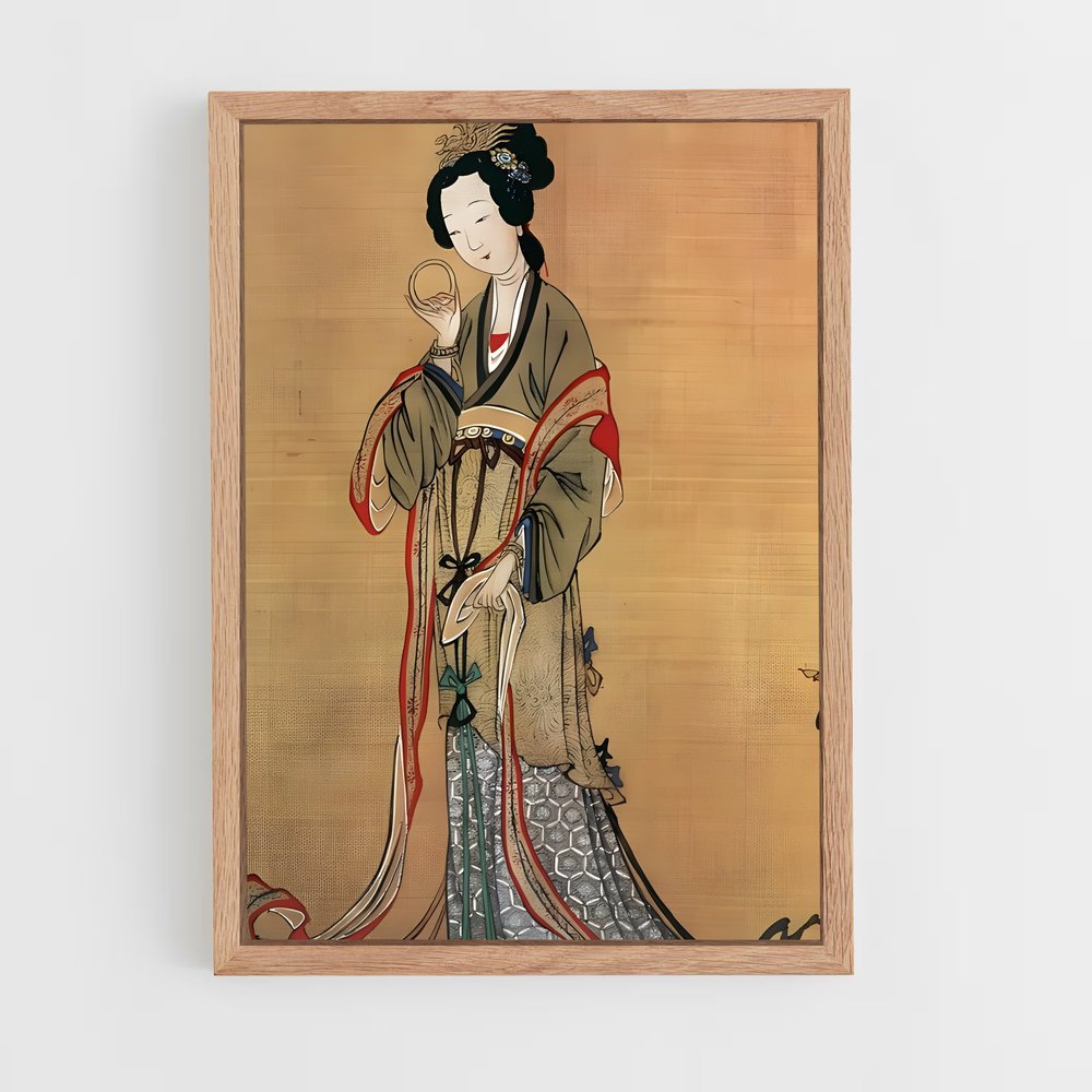 ap-ancient china-2 cadre Bois clair