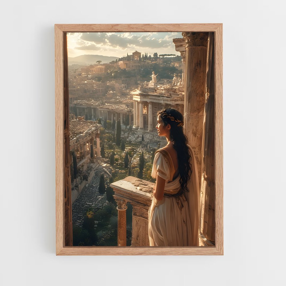 ap-ancient rome-5 cadre Bois clair