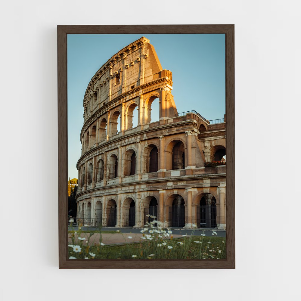 ap-ancient rome-6 cadre Bois foncé