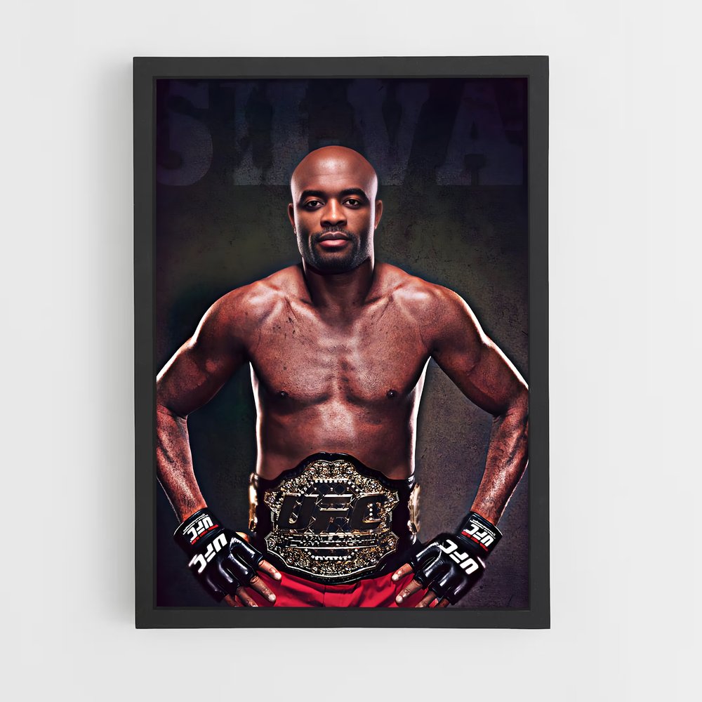 ap-anderson silva-8 cadre Noir