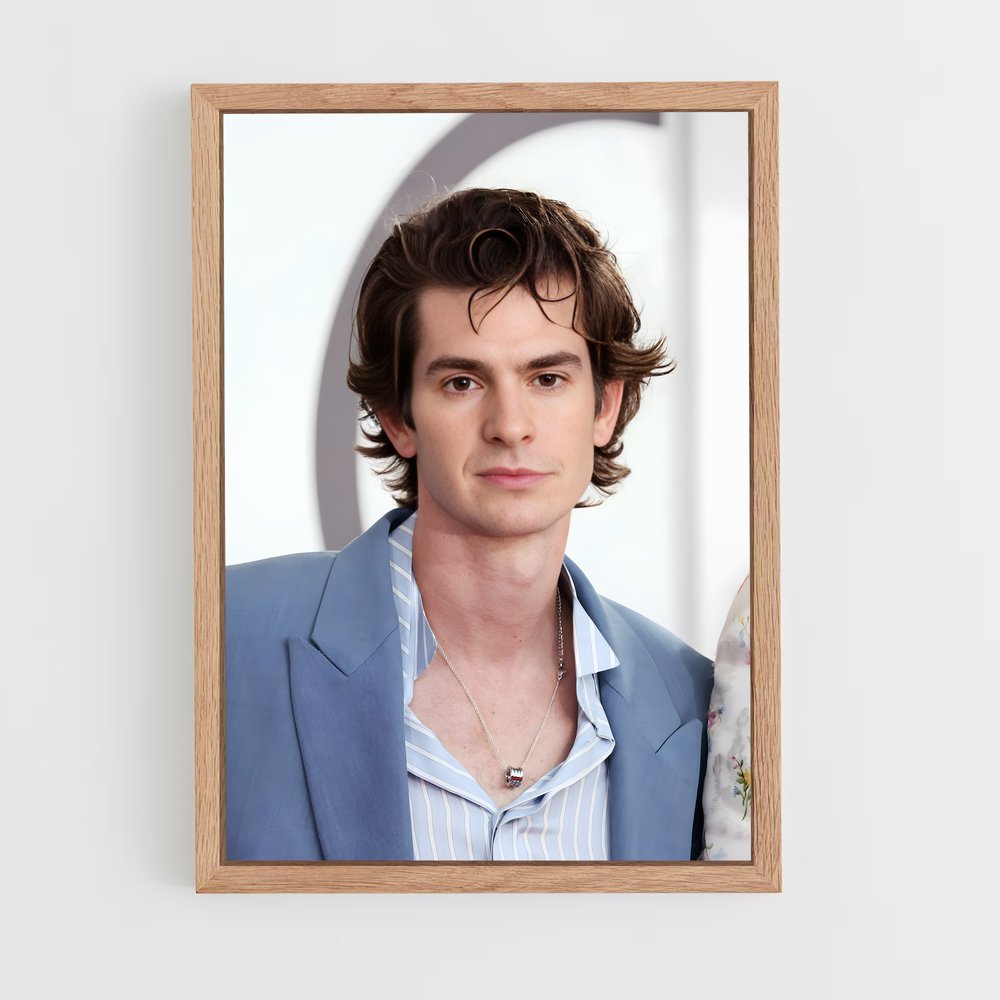 ap-andrew garfield-14 cadre Bois clair