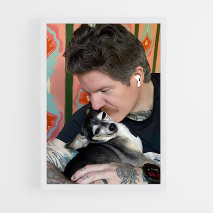 ap-andy hurley-3 cadre Blanc
