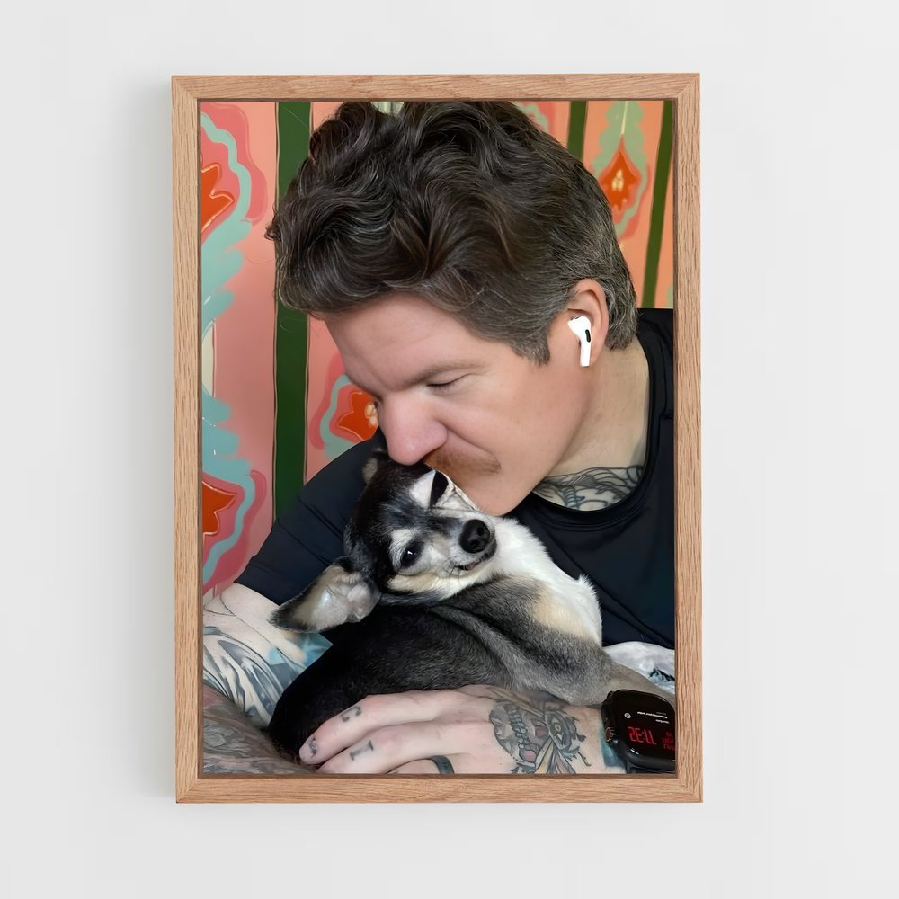 ap-andy hurley-3 cadre Bois clair