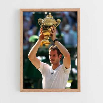 ap-andy murray-4 cadre Bois clair