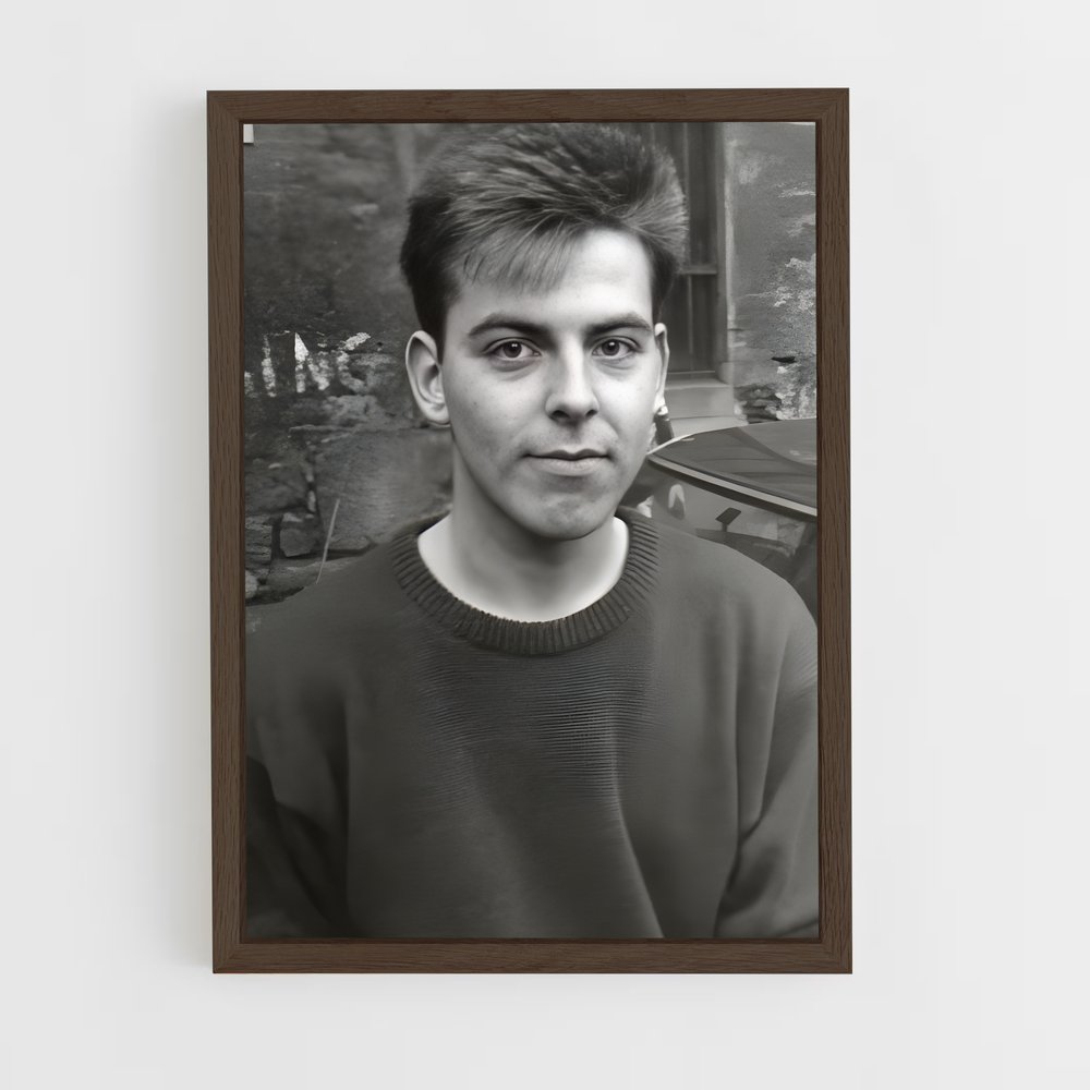 ap-andy rourke-1 cadre Bois foncé
